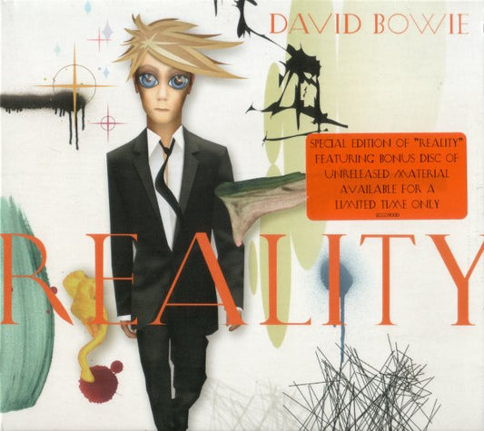 Reality — David Bowie front cover