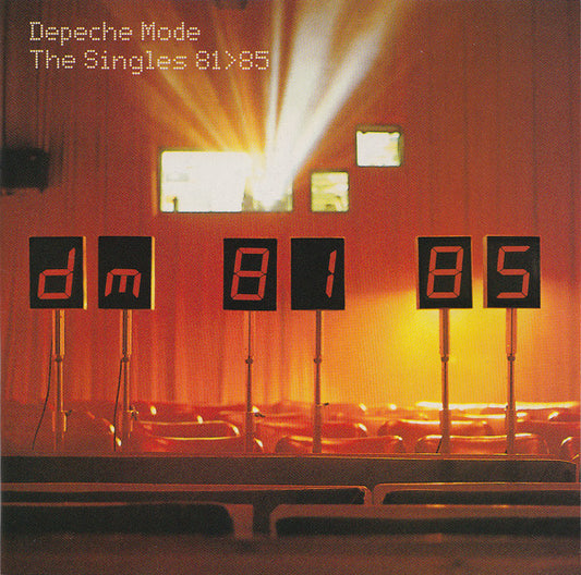 The Singles 81>85 — Depeche Mode front cover