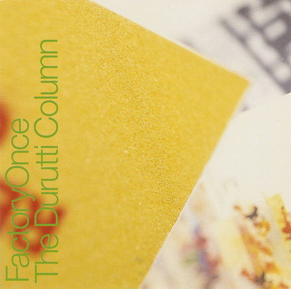 The Return of the Durutti Column — The Durutti Column front cover