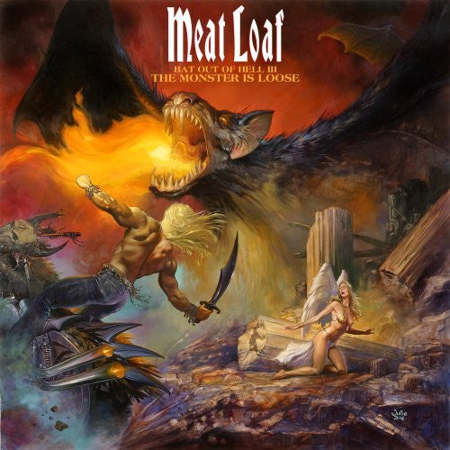 Bat Out of Hell III: The Monster Is Loose — Meat Loaf front cover