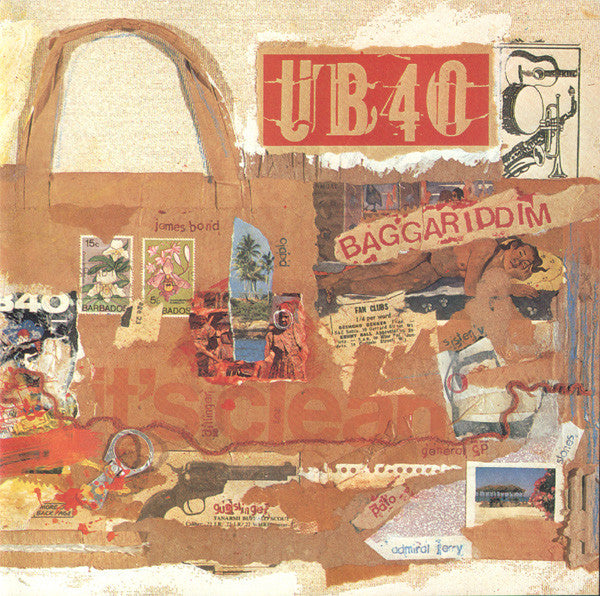 Baggariddim — UB 40 front cover