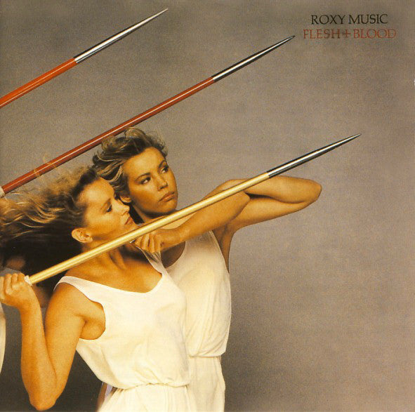Flesh + Blood — Roxy Music front cover