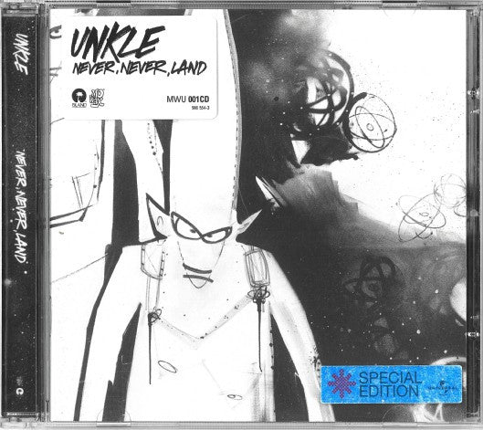 never never land — U.N.K.L.E. front cover