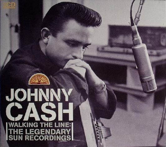 Walking the Line: The Legendary Sun Recordings — Johnny Cash front cover