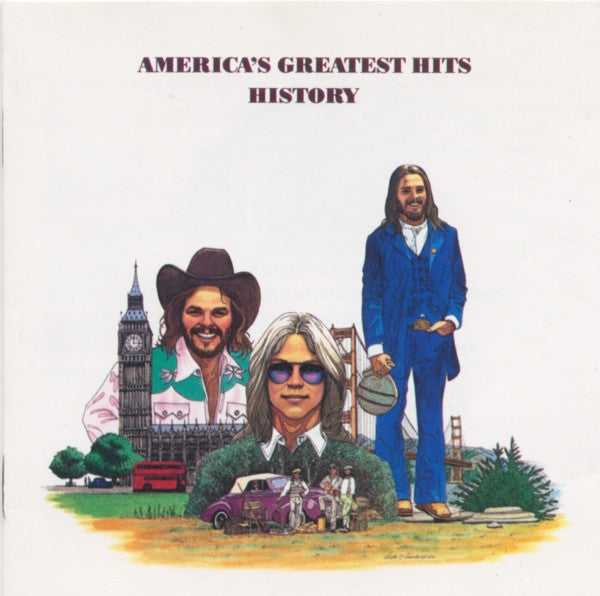History: America's Greatest Hits — America front cover