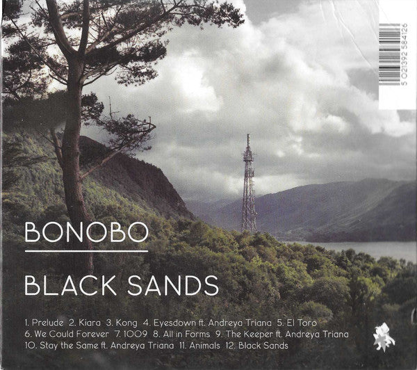 Black Sands — Bonobo front cover