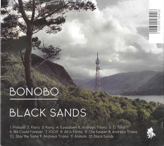 Black Sands — Bonobo front cover