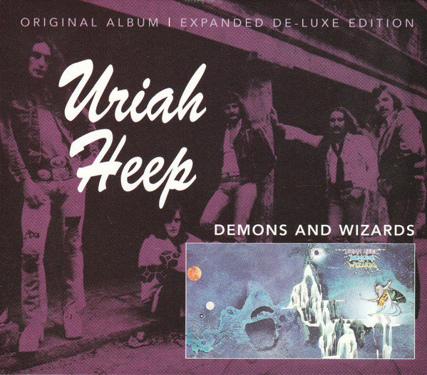 Demons and Wizards (Expanded Version) — Uriah Heep front cover