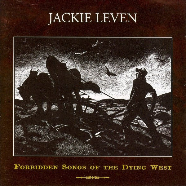 Forbidden Songs of the Dying West — Jackie Leven front cover