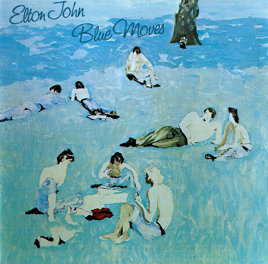 Blue Moves — Elton John front cover