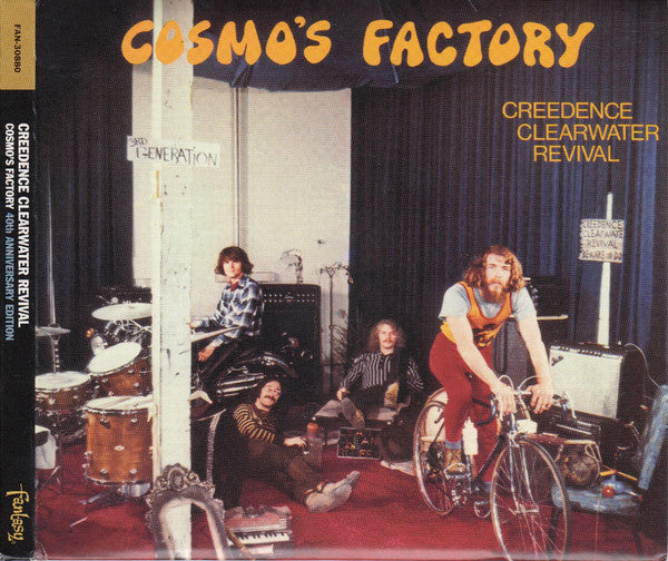 Cosmo's Factory — Creedence Clearwater Revival front cover