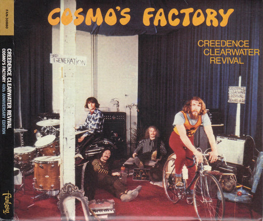 Cosmo's Factory — Creedence Clearwater Revival front cover