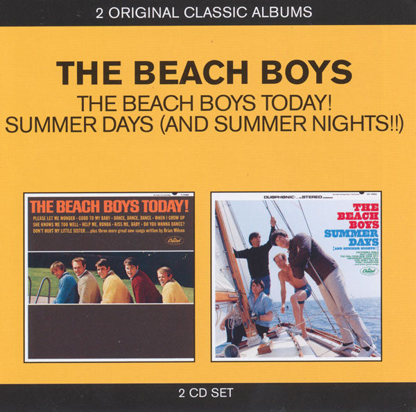 Today! / Summer Days (And Summer Nights!!) — The Beach Boys front cover