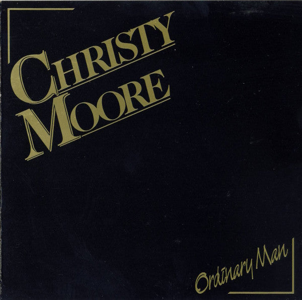 Ordinary Man — Christy Moore front cover
