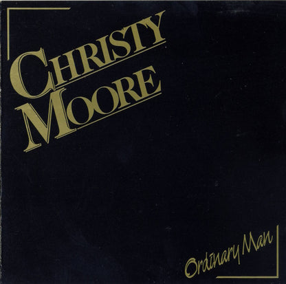 Ordinary Man — Christy Moore front cover