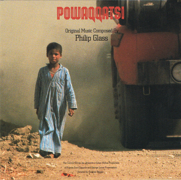Philip Glass: Powaqqatsi (Film Score) — Philip Glass front cover