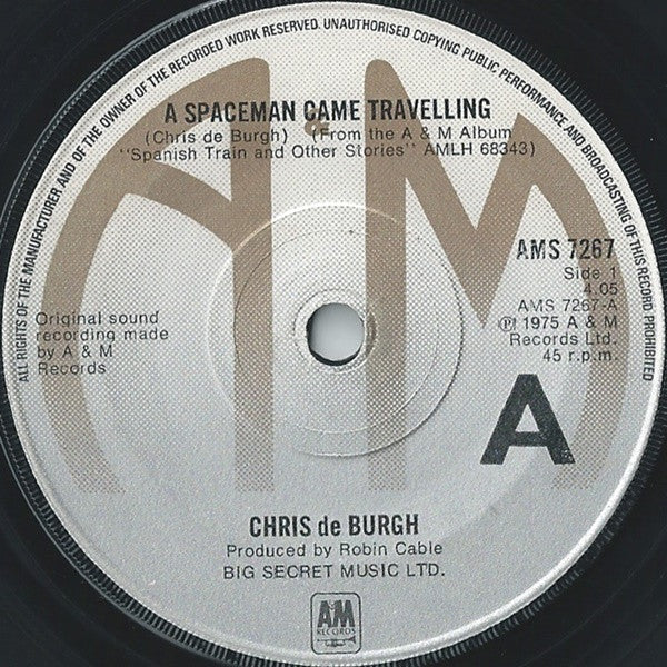 Spanish Train & Other Stories — Chris de Burgh front cover