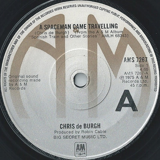 Spanish Train & Other Stories — Chris de Burgh front cover