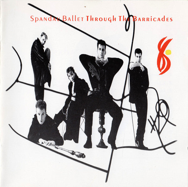 Through the Barricades — Spandau Ballet front cover