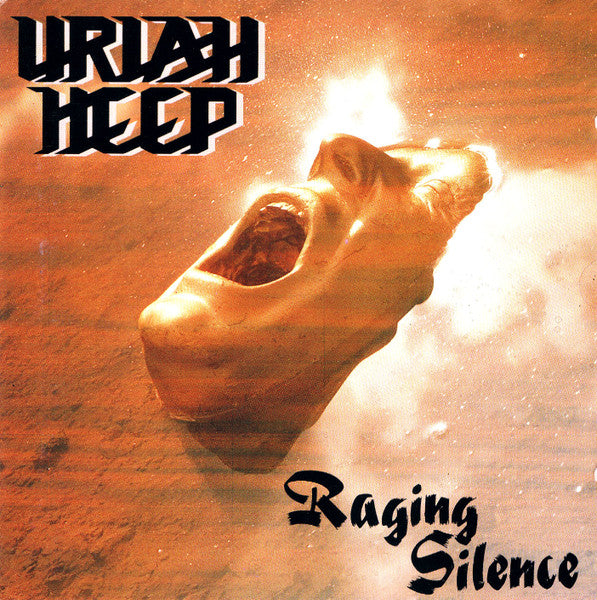 Raging Silence — Uriah Heep front cover
