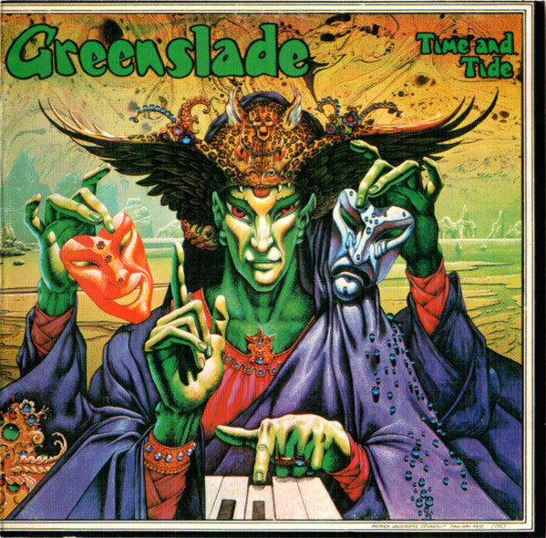 Time & Tide — Greenslade front cover