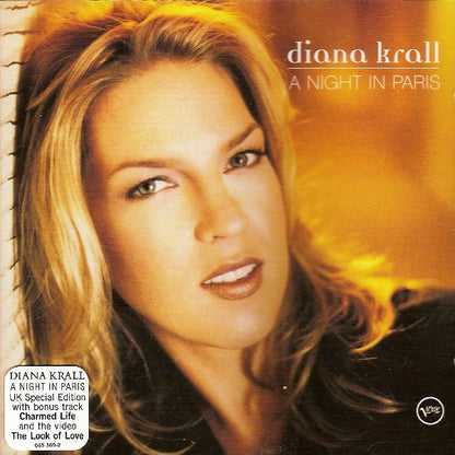 A Night In Paris — Diana Krall front cover