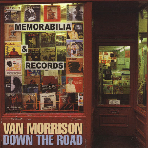Down the Road — Van Morrison front cover