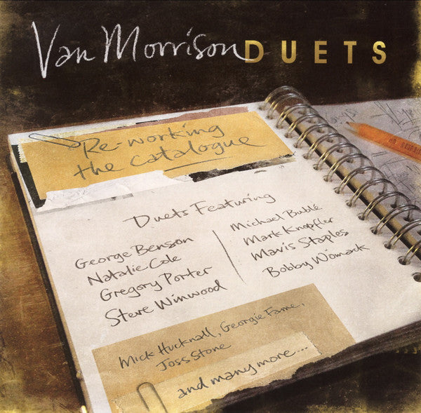 Duets: Re-Working The Catalogue — Van Morrison & Bobby Womack front cover