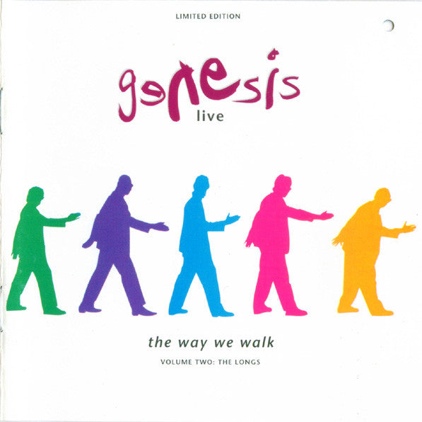 Genesis Live: The Way We Walk, Vol. 2 (The Longs) — Genesis front cover