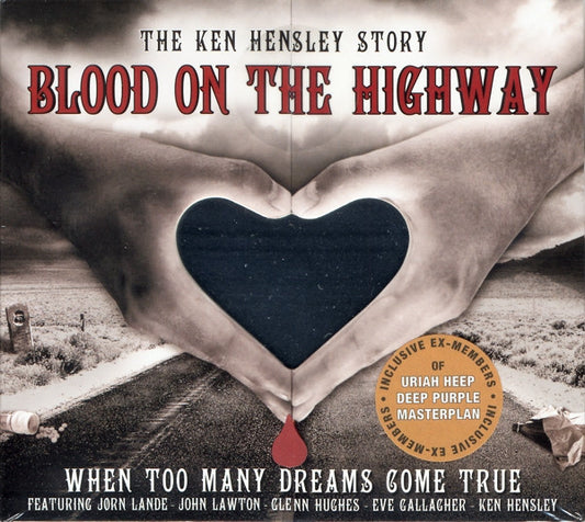 Blood On The Highway — Ken Hensley front cover