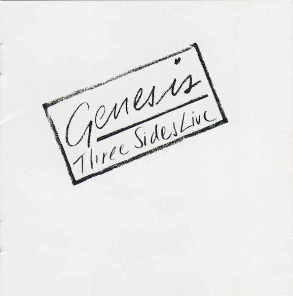 Three Sides Live — Genesis front cover
