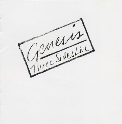 Three Sides Live — Genesis front cover