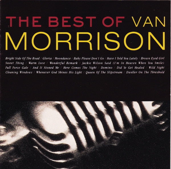 The Best of Van Morrison [Mercury] — Van Morrison front cover