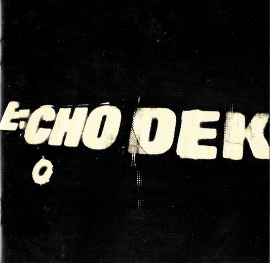 Echo Dek â€” Primal Scream front cover