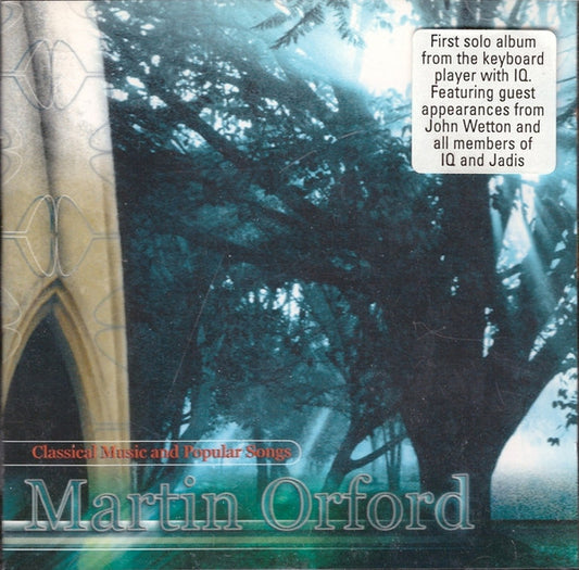 Classical Music and Popular Songs — Martin Orford front cover