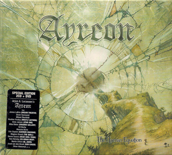 The Human Equation — Ayreon front cover