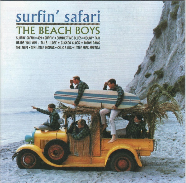 Surfin' Safari / Surfin' USA — The Beach Boys front cover
