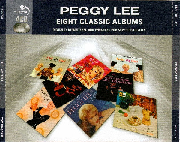 Peggy Lee (Eight Classic Albums) — Peggy Lee front cover