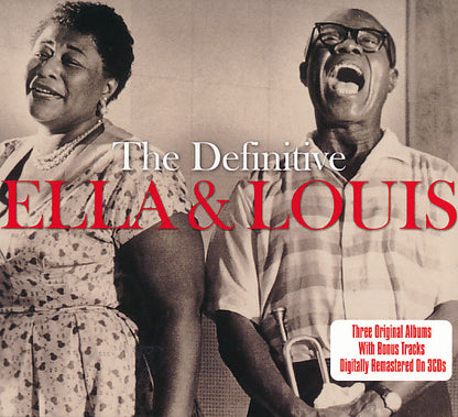 The Definitive Ella & Louis — Ella Fitzgerald & Louis Armstrong front cover
