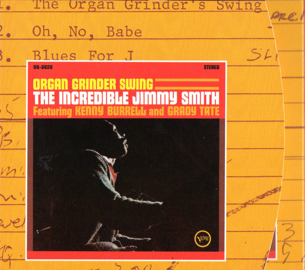 Organ Grinder Swing — Jimmy Smith front cover