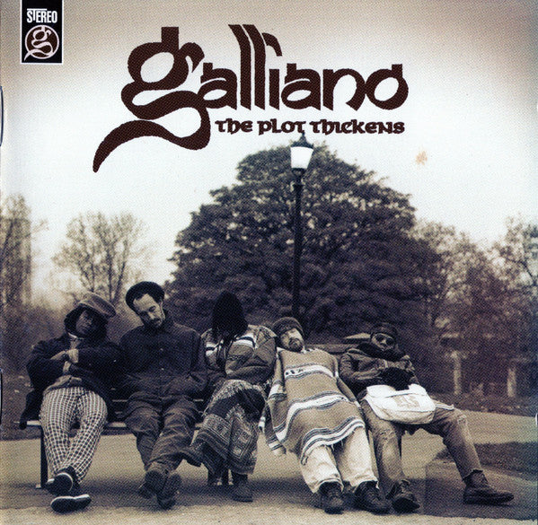 The Plot Thickens — Galliano front cover