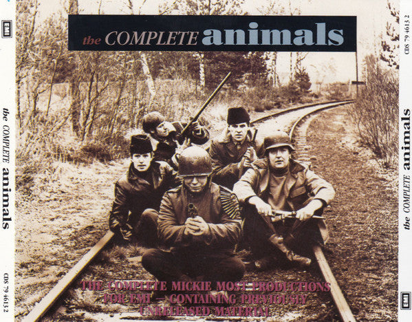 The Best of the Animals [EMI] — The Animals front cover