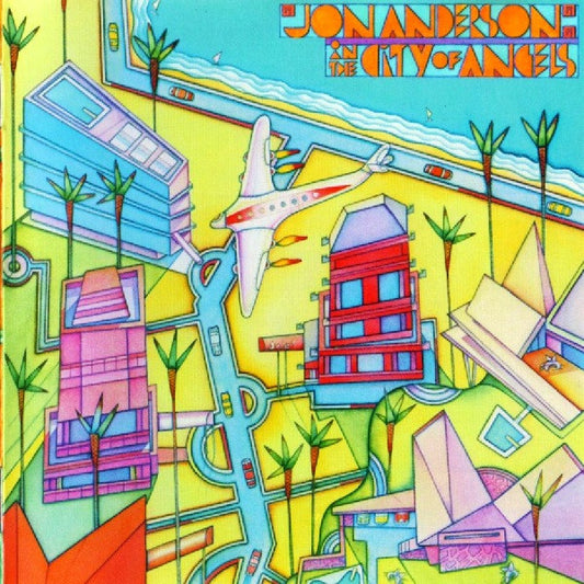 In the City of Angels — Jon Anderson front cover