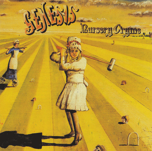 Nursery Cryme — Genesis front cover