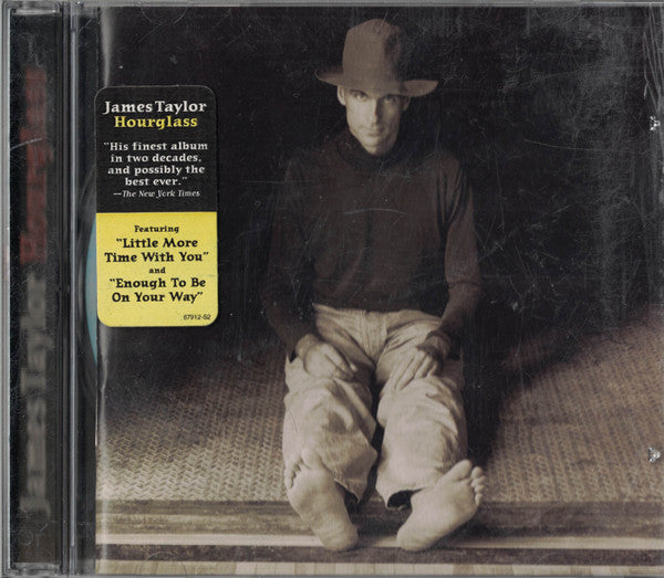 Hourglass â€” James Taylor front cover