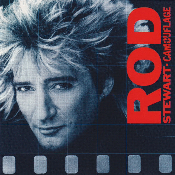 Camouflage — Rod Stewart front cover
