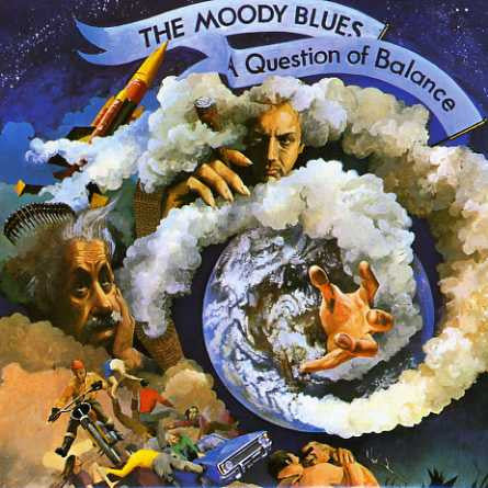 A Question of Balance — The Moody Blues front cover