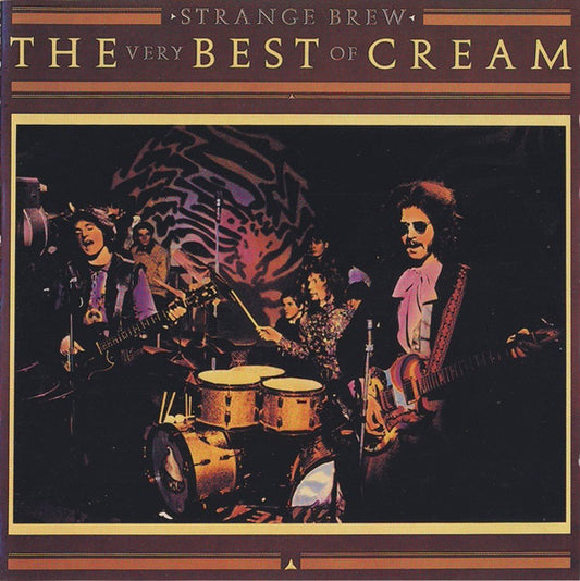 Strange Brew: The Very Best of Cream — Cream front cover