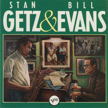 Stan Getz & Bill Evans — Bill Evans/Stan Getz front cover