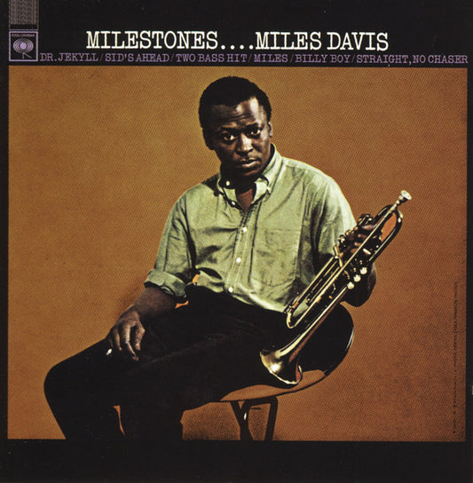 Milestones — Miles Davis front cover